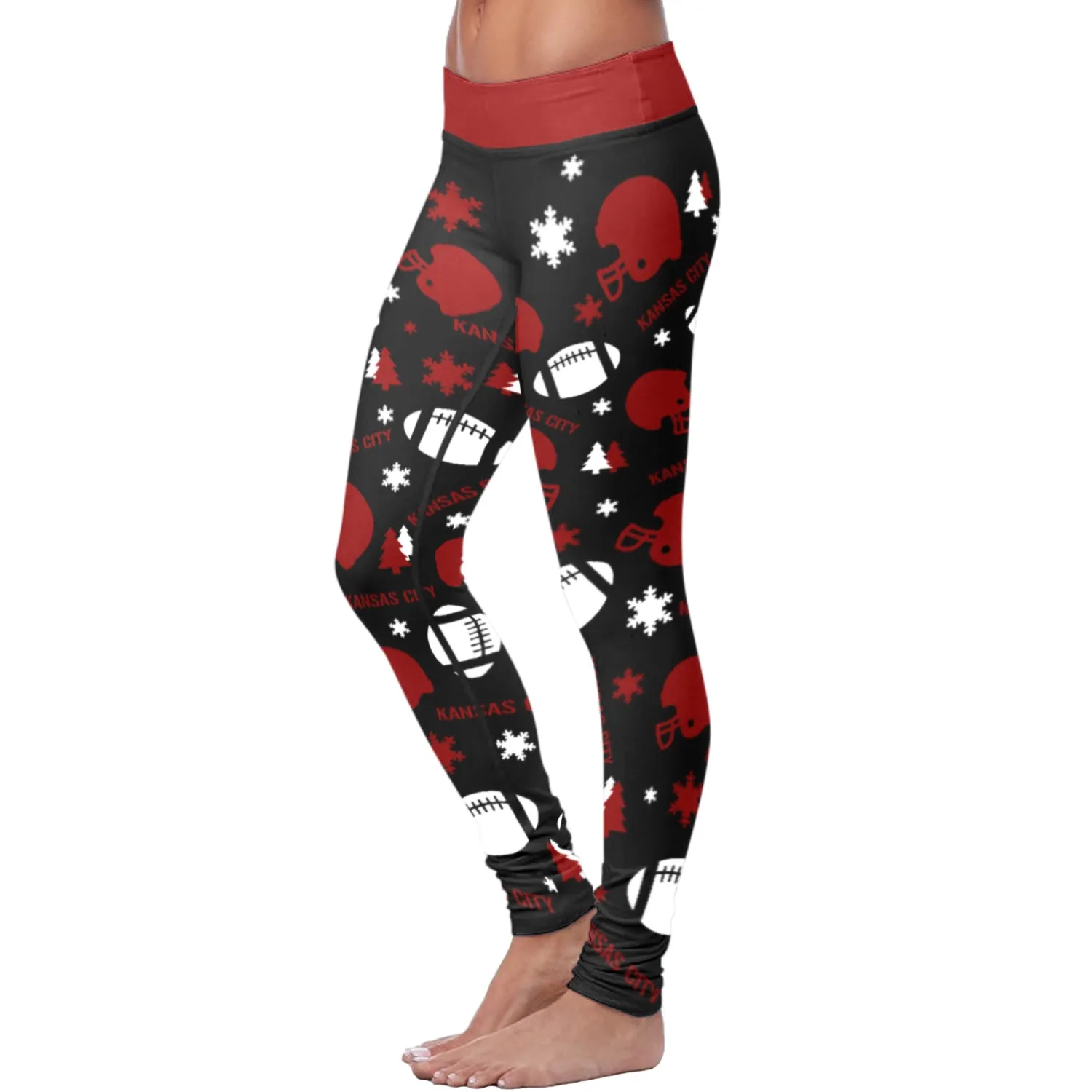 KC Christmas FB Leggings