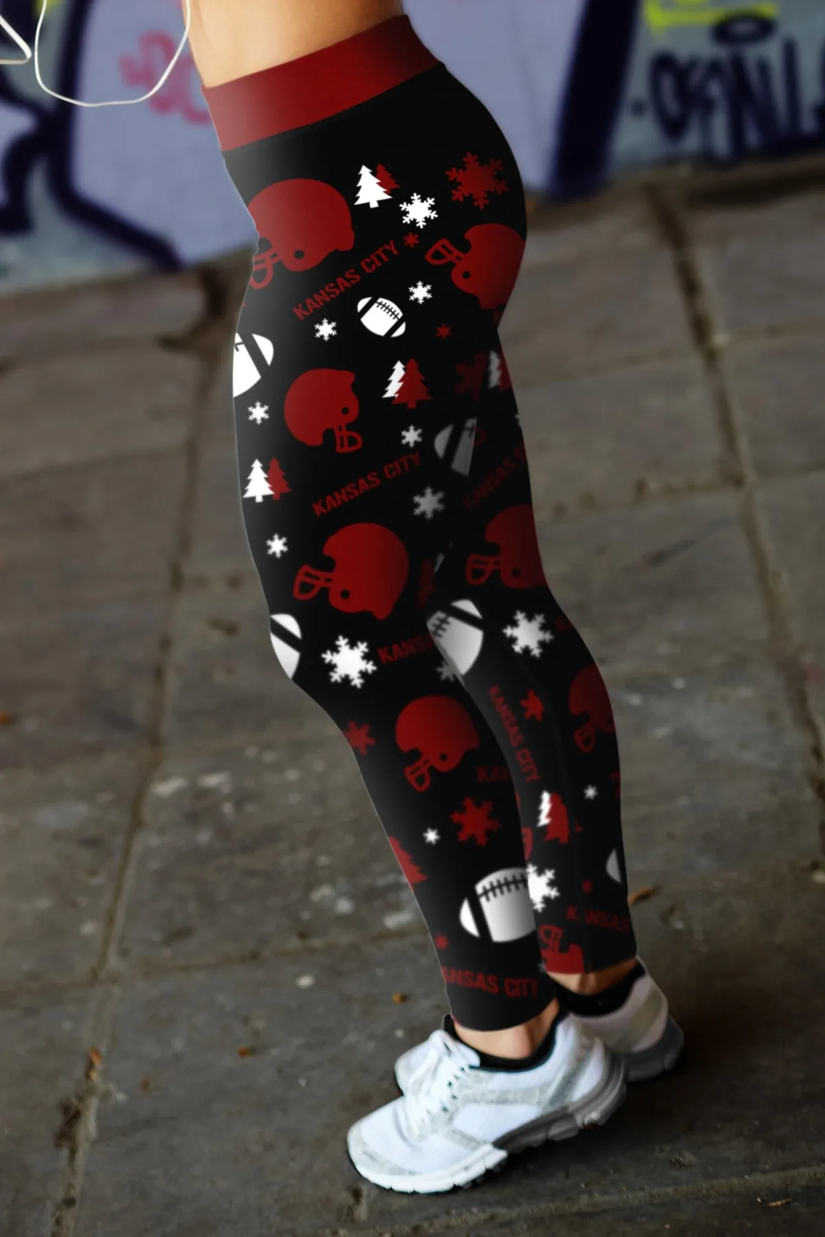 KC Christmas FB Leggings