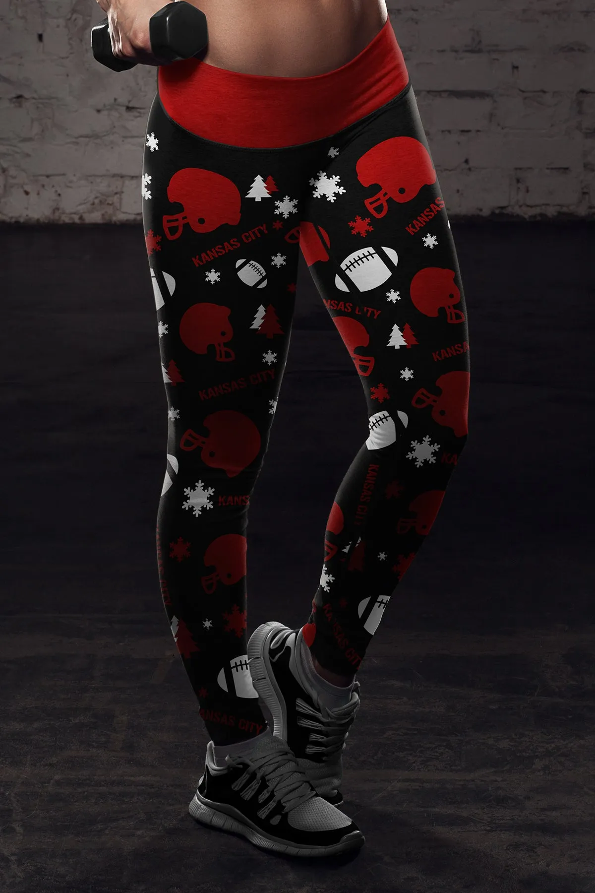 KC Christmas FB Leggings