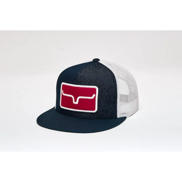 Kimes Ranch Denim Banner Ventilated Hat