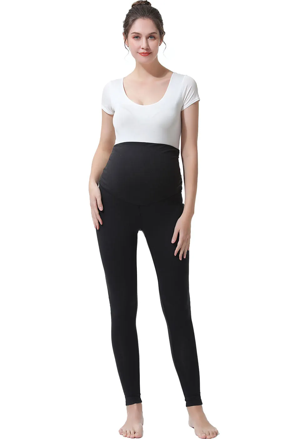 Kimi + Kai Maternity Fey Daily Essential Leggings (28 Inseam)