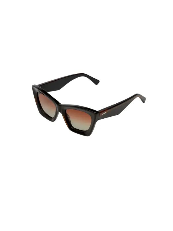 Komono Sunglasses Black-Bronze