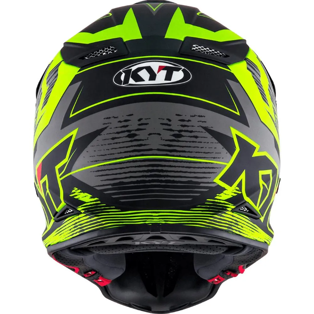 KYT - Skyhawk Digger Black/Yellow Helmet