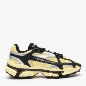 Lacoste Womens L003 2K24 Trainers Yellow/Black