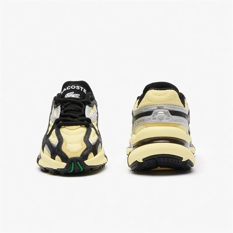 Lacoste Womens L003 2K24 Trainers Yellow/Black