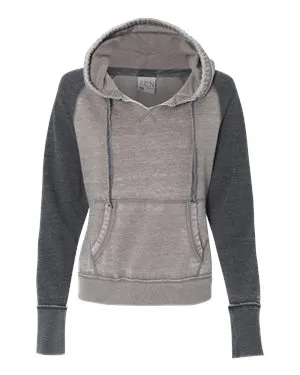 LADIES ZEN FLEECE RAGLAN HOODIE