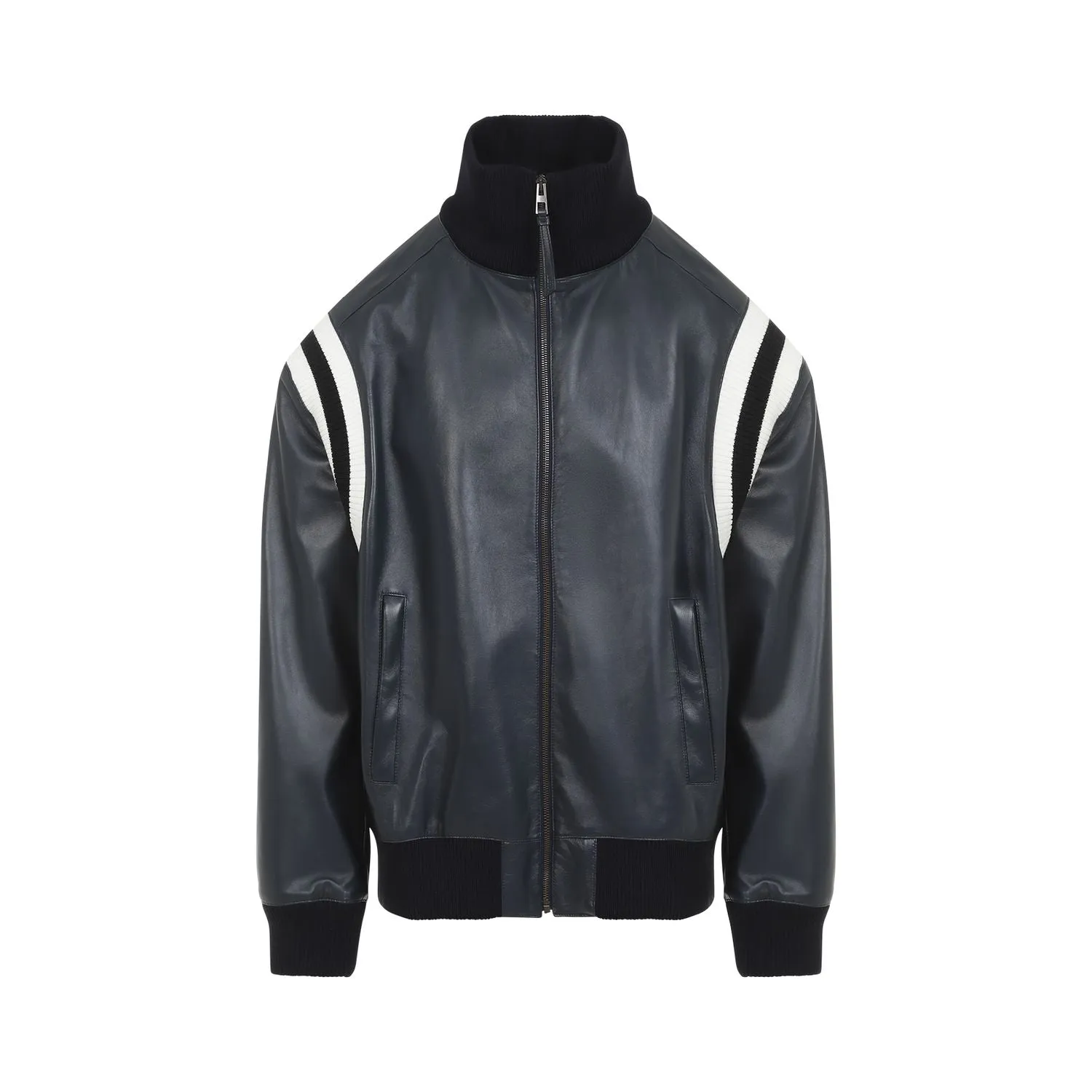 LAMB LEATHER BOMBER JACKET