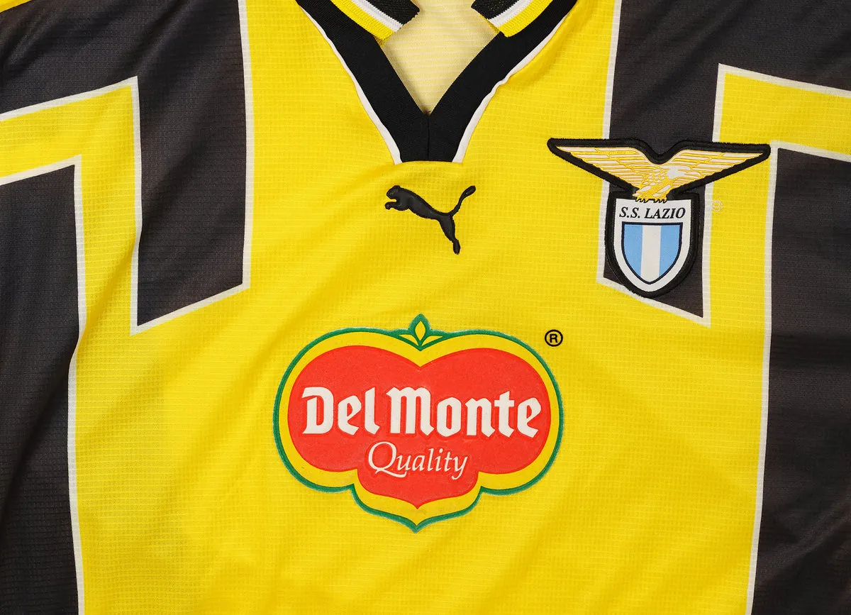 Lazio 1998 Puma Third Football Shirt - Yellow - XL