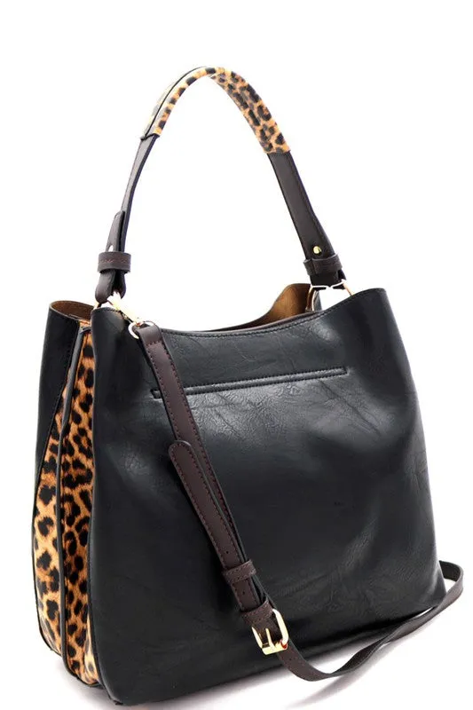 Leopard Day Handbag Set