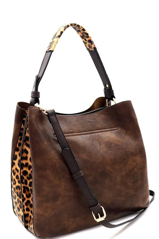 Leopard Day Handbag Set