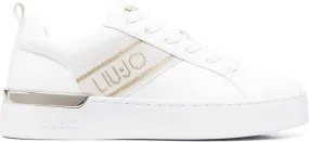 LIU JO logo-strap sneakers White