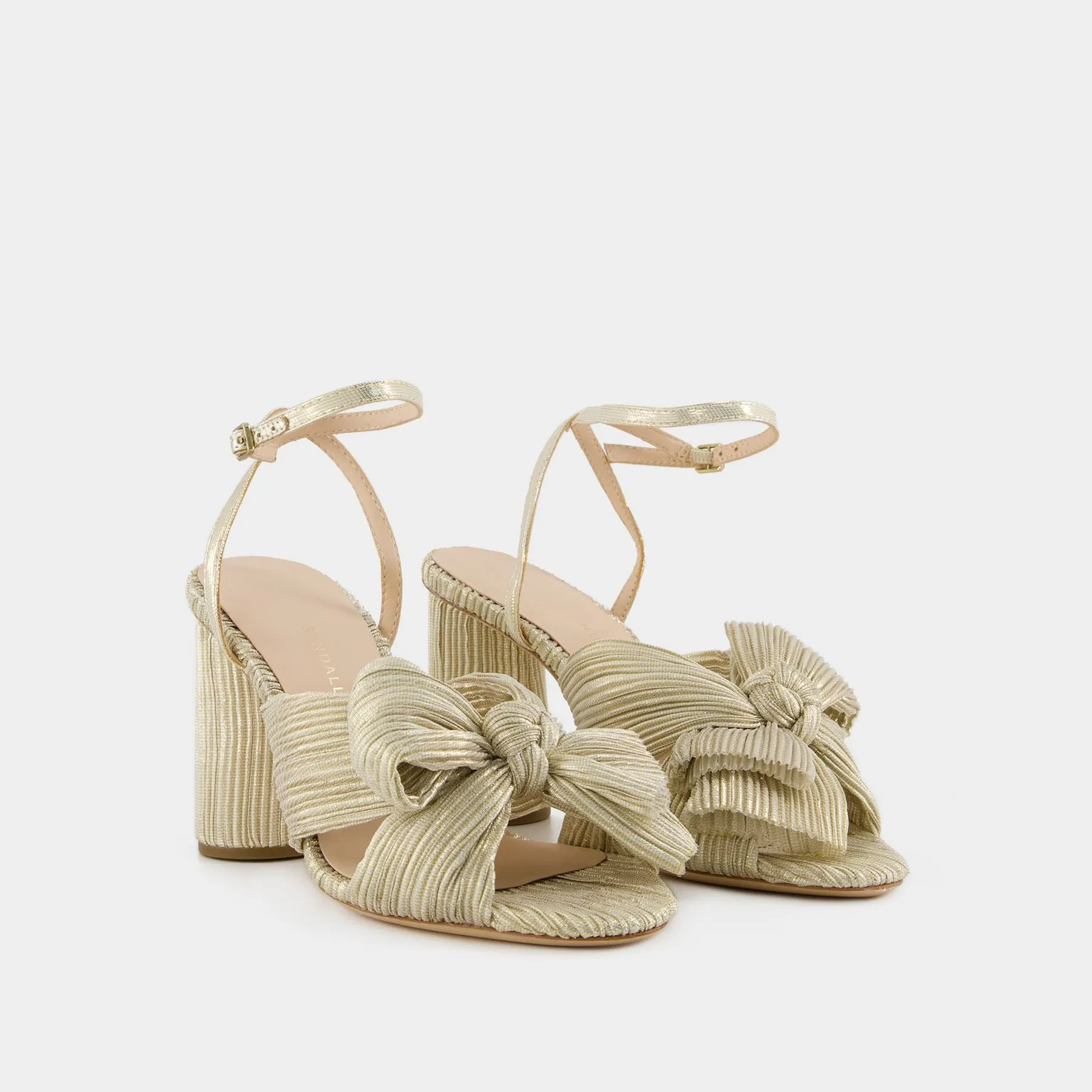 Loeffler Randall  Camellia Sandals - Loeffler Randall - Synthetic Leather - Gold