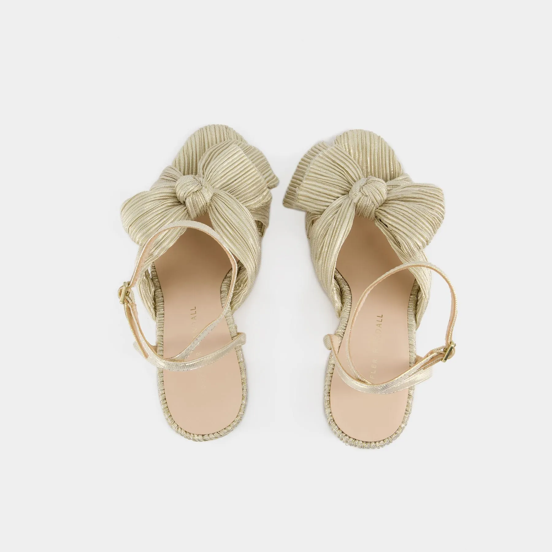 Loeffler Randall  Camellia Sandals - Loeffler Randall - Synthetic Leather - Gold