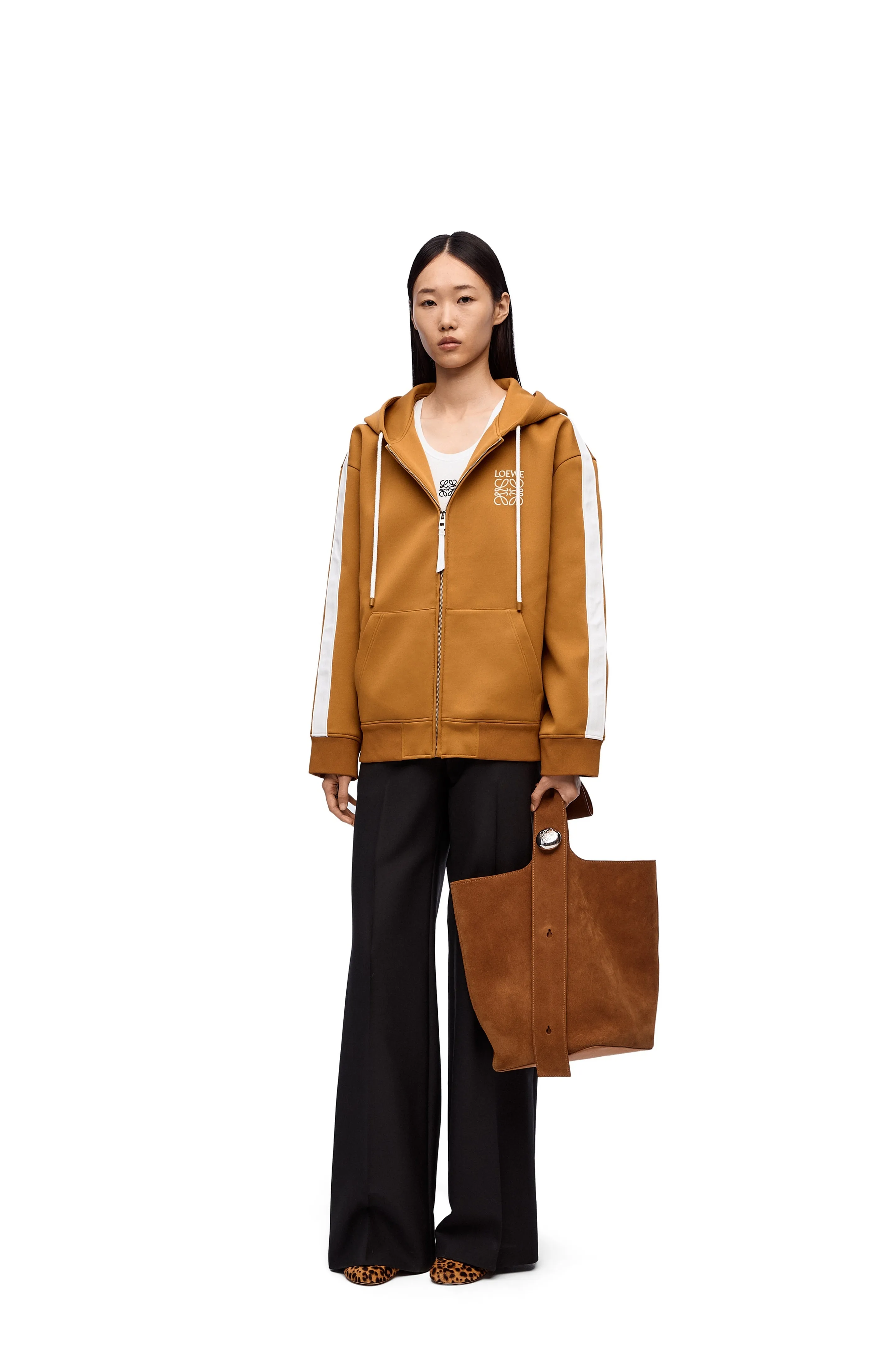 LOEWE  |Hooded tracksuit jacket in technical jersey