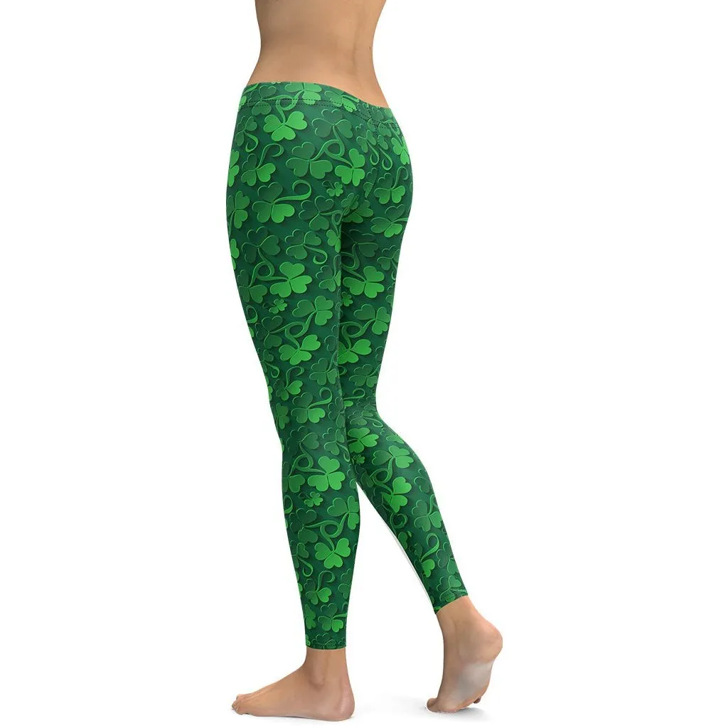 Lucky Shamrock Leggings