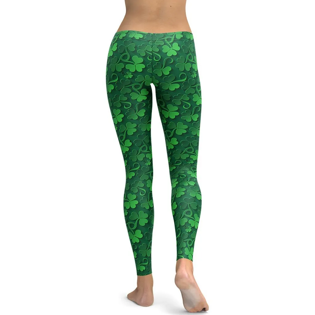 Lucky Shamrock Leggings