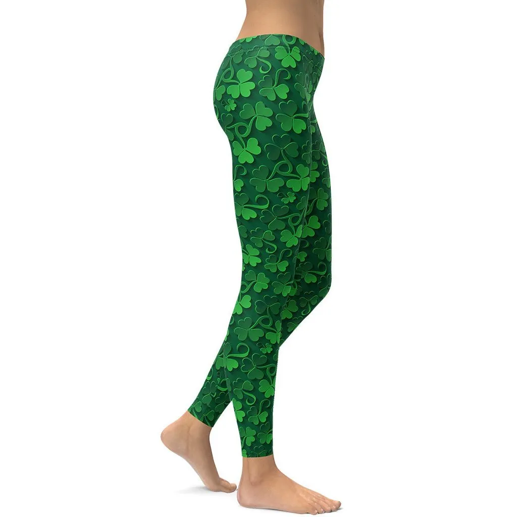 Lucky Shamrock Leggings