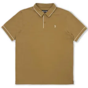 M383 Makobi Luciano Polo Shirt - Mocha