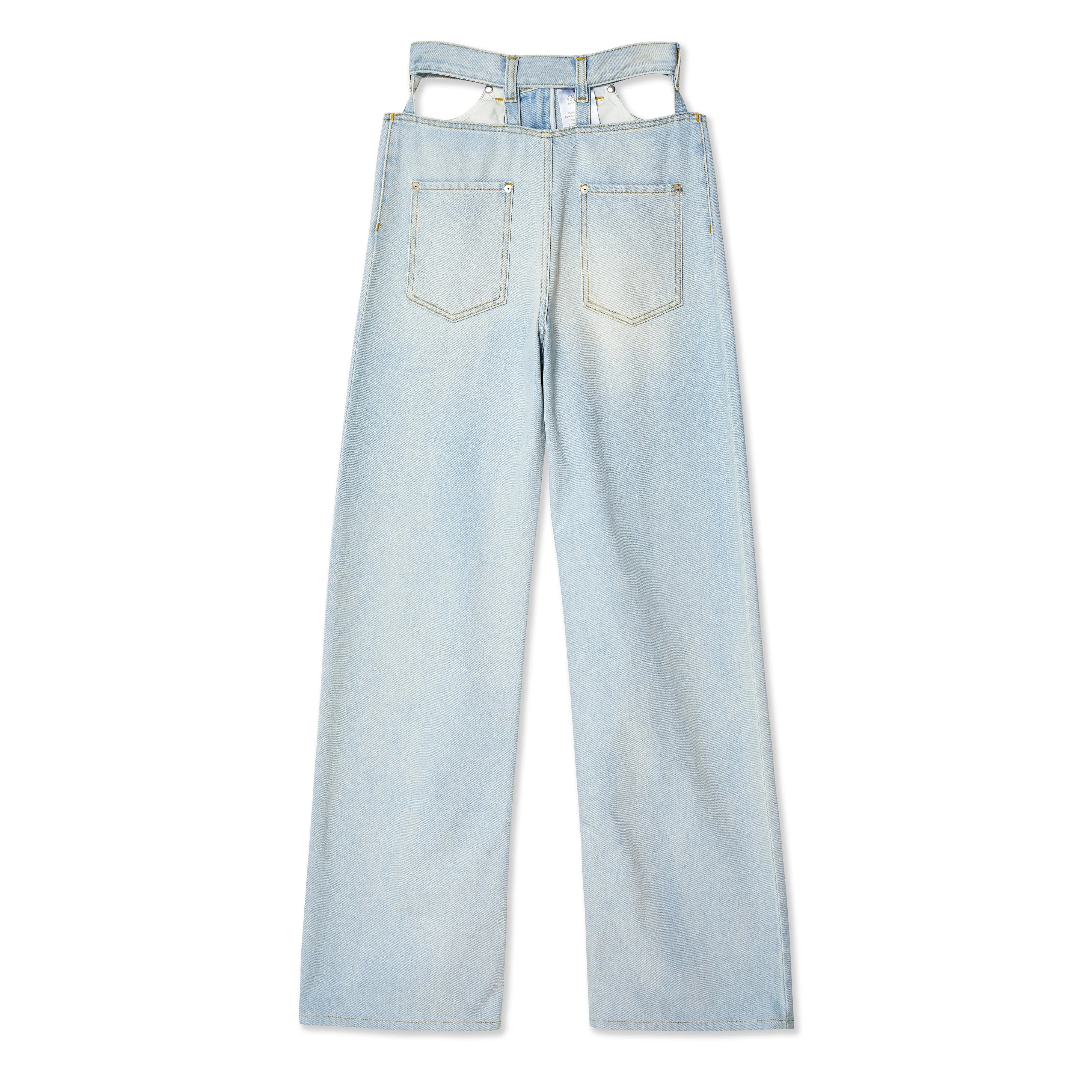 Maison Margiela - Women's Cut Out Jeans - (Light Blue)