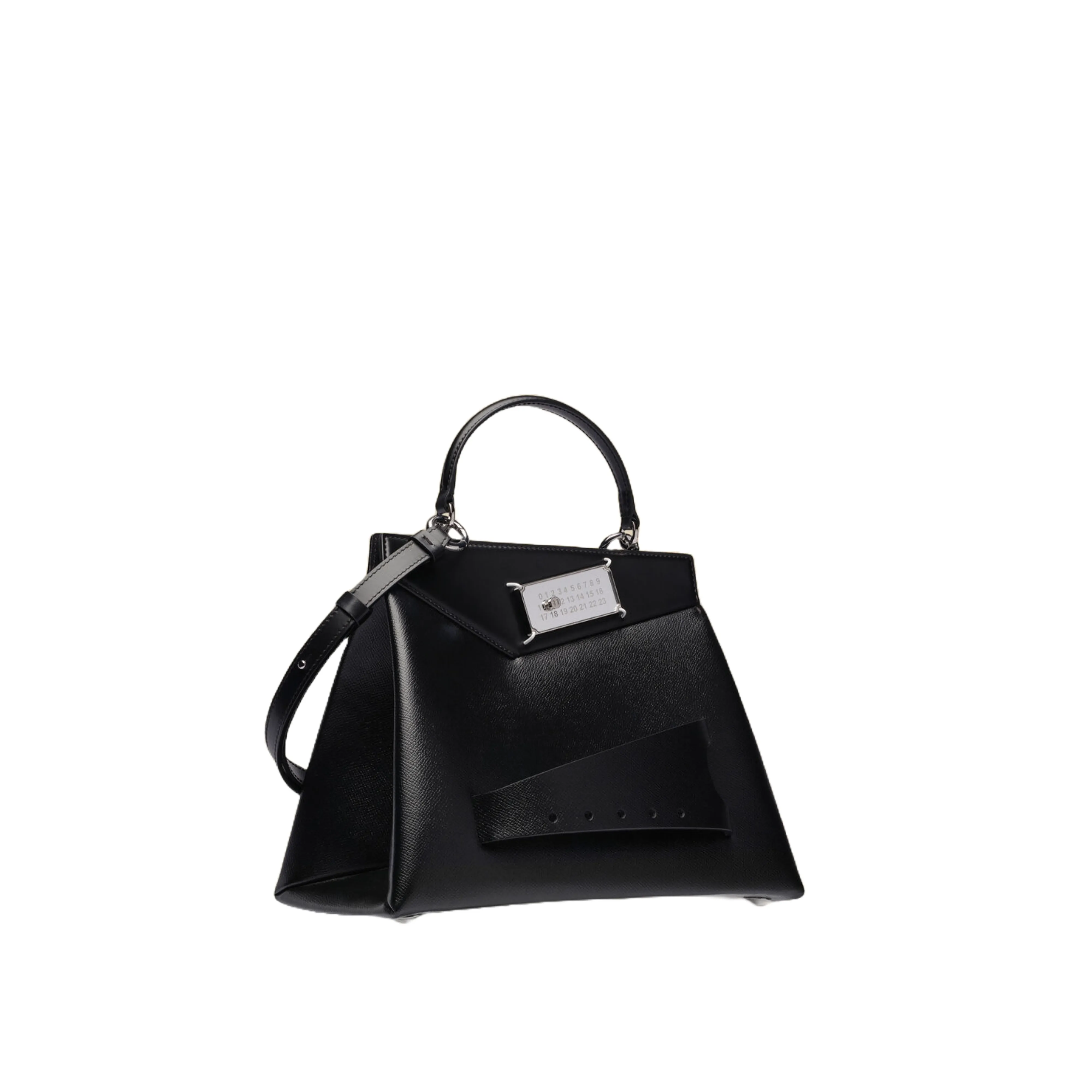 MAISON MARGIELA  Women's Snatched Handbag Medium T8013-Black 