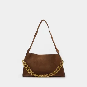 Manu Atelier  Kesme Bag in Brown Leather