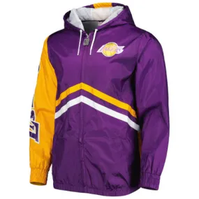 Men's Los Angeles Lakers Zip Up Hooded Jacket