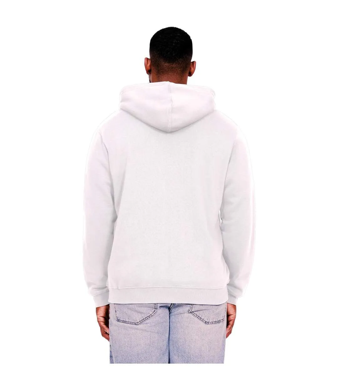 Mens core ringspun cotton full zip hoodie white Casual Classics