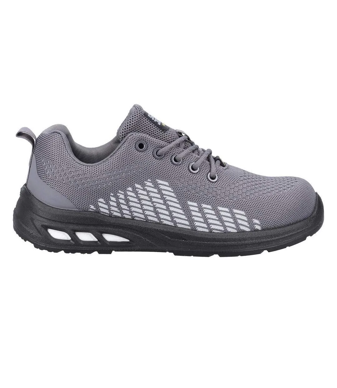 Mens fitz safety trainers grey Safety Jogger