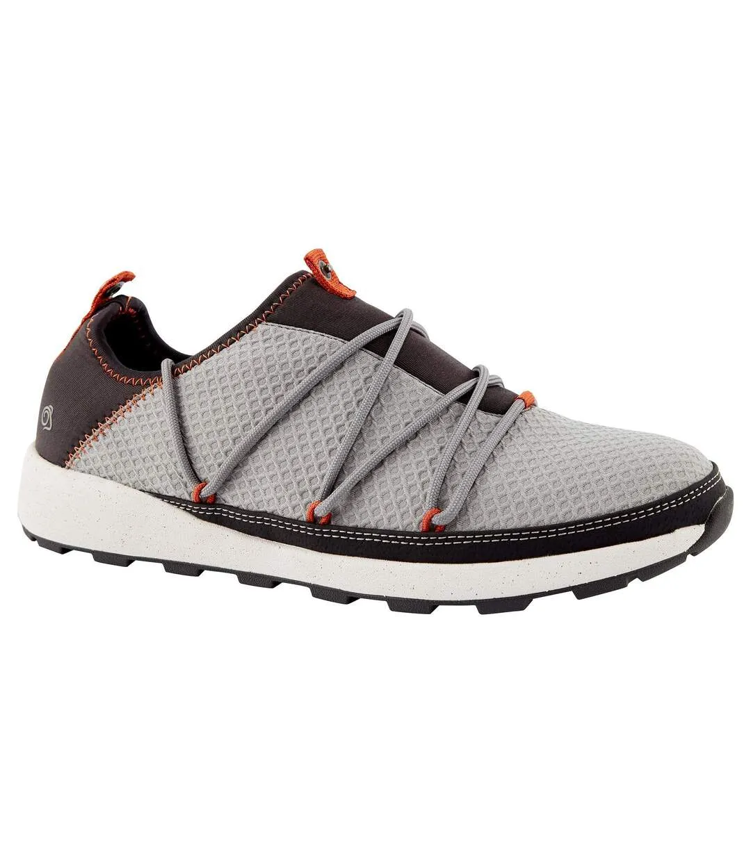 Mens locke trainers cloud grey/black Craghoppers