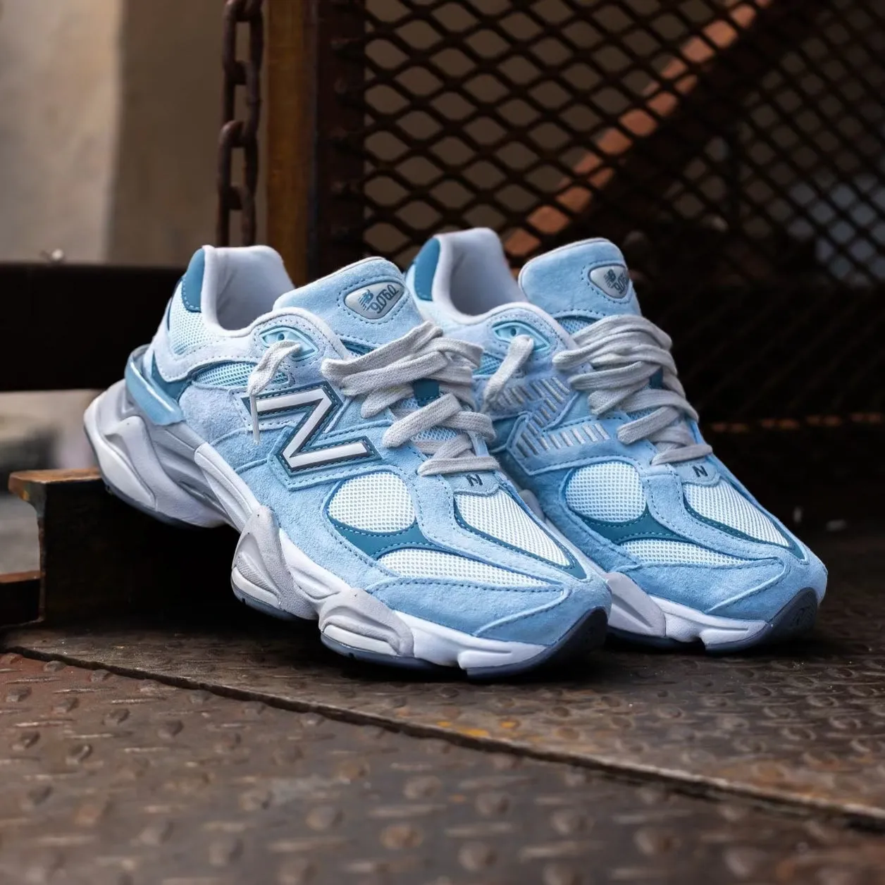 Mens New Balance 9060 (Chrome Blue) - U9060EED