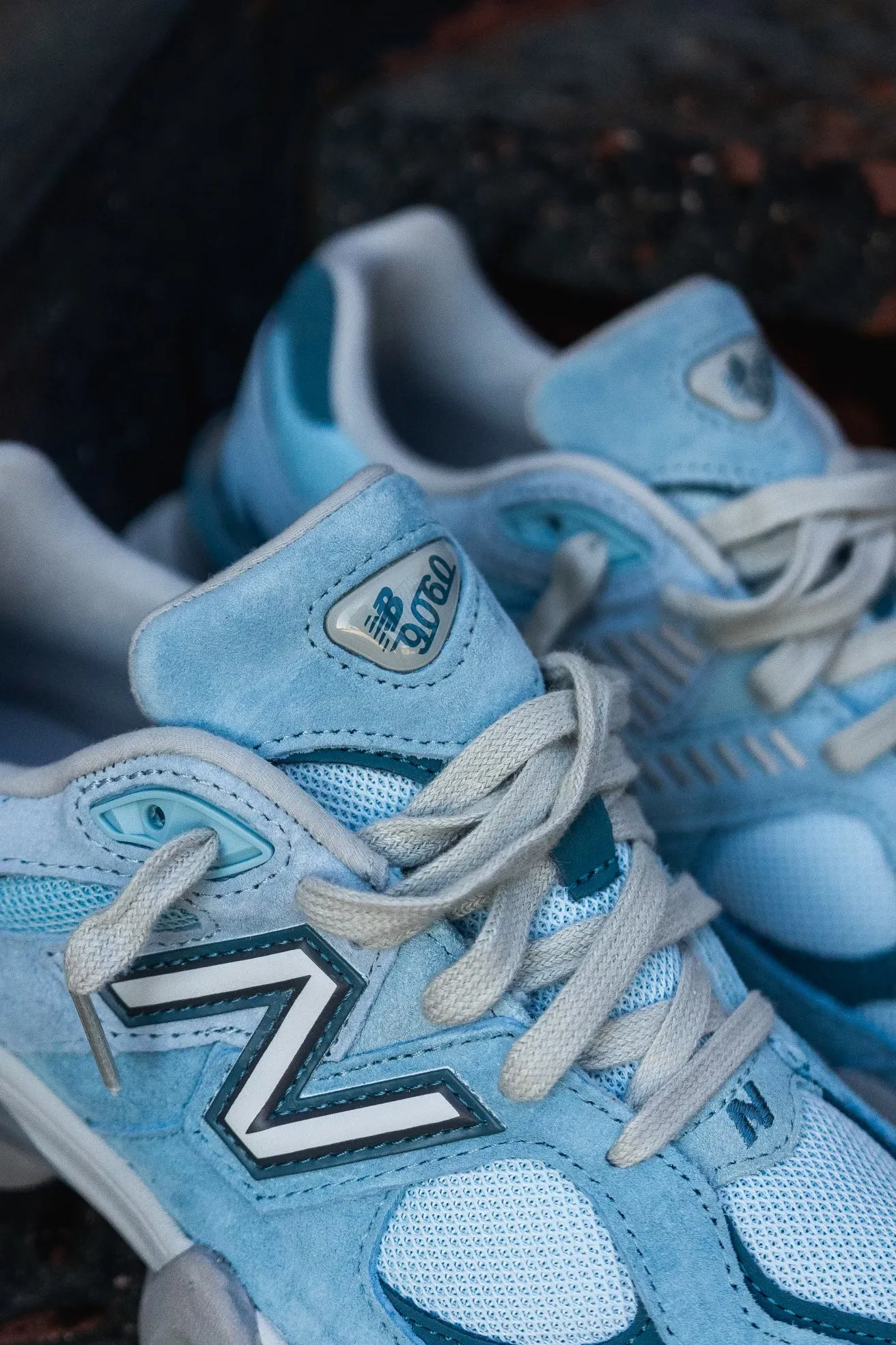 Mens New Balance 9060 (Chrome Blue) - U9060EED