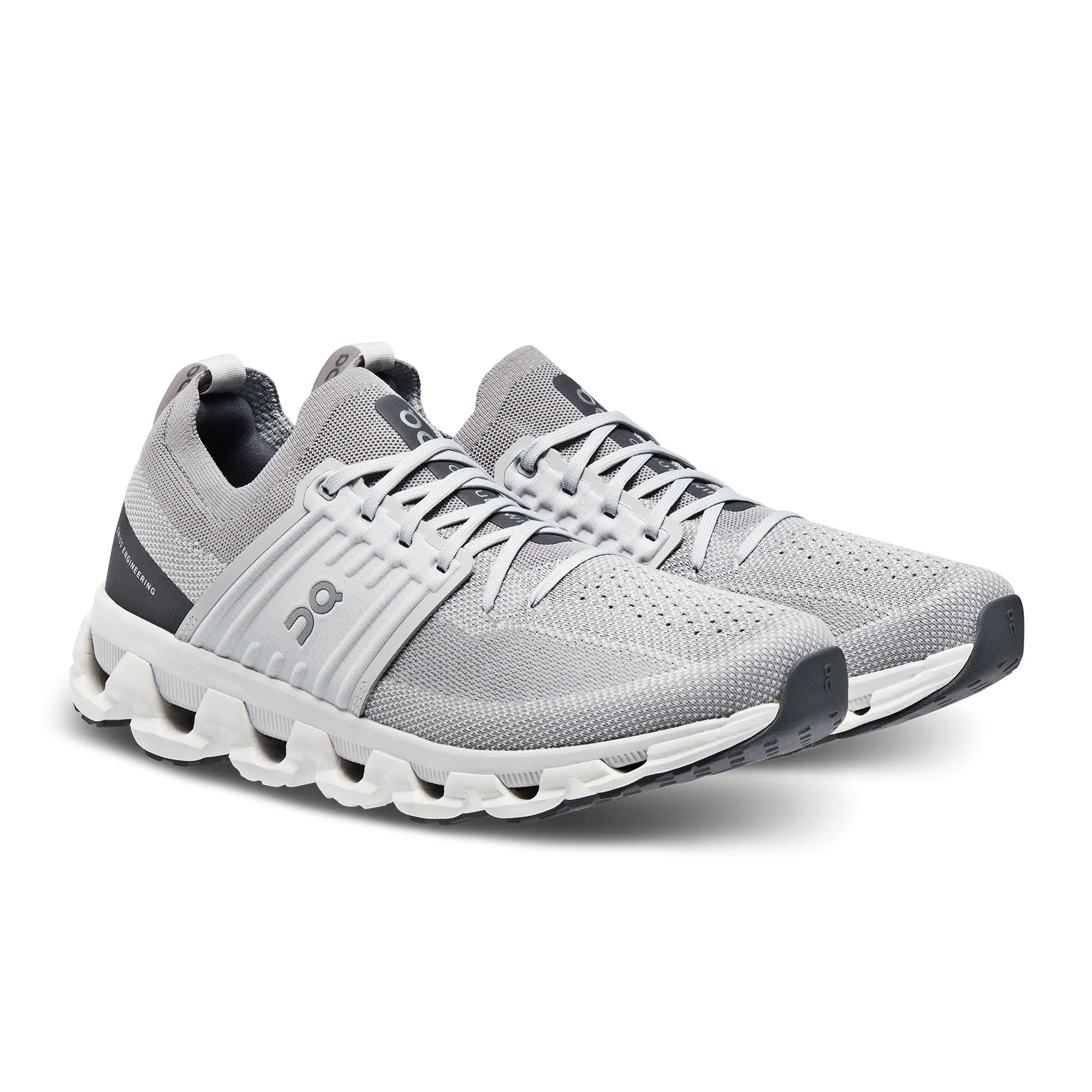 Men's On Cloudswift 3.0 Running Shoe in Alloy / Glacier