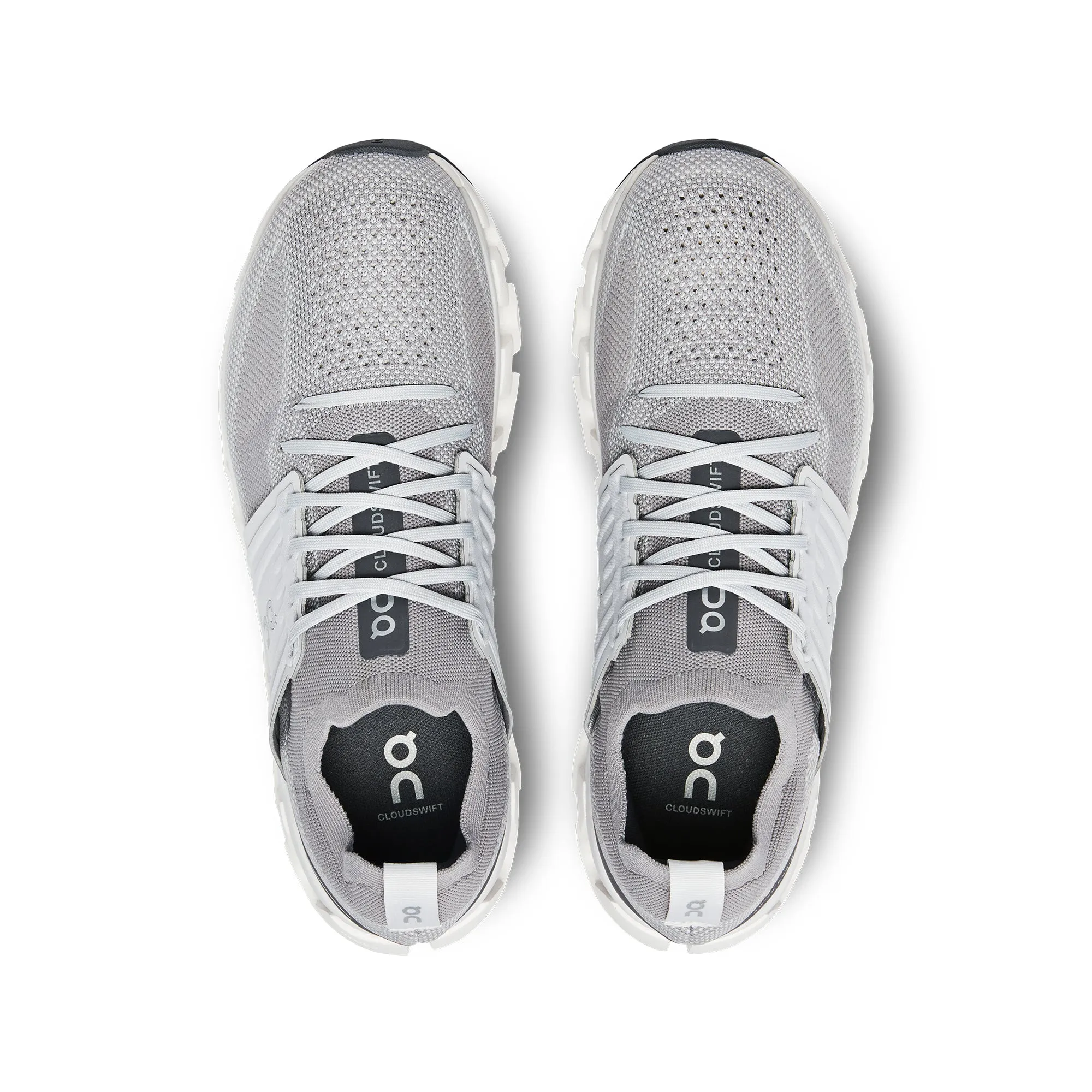 Men's On Cloudswift 3.0 Running Shoe in Alloy / Glacier