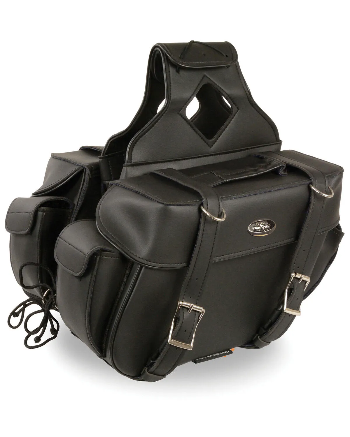 Milwaukee Leather Medium PVC Saddle Bag