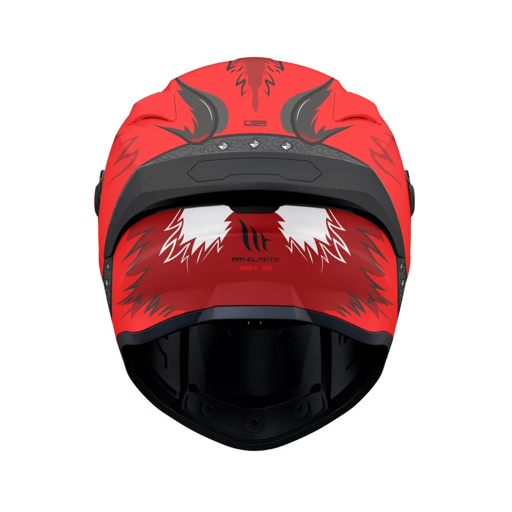 MT Targo S Toby Helmet - Red