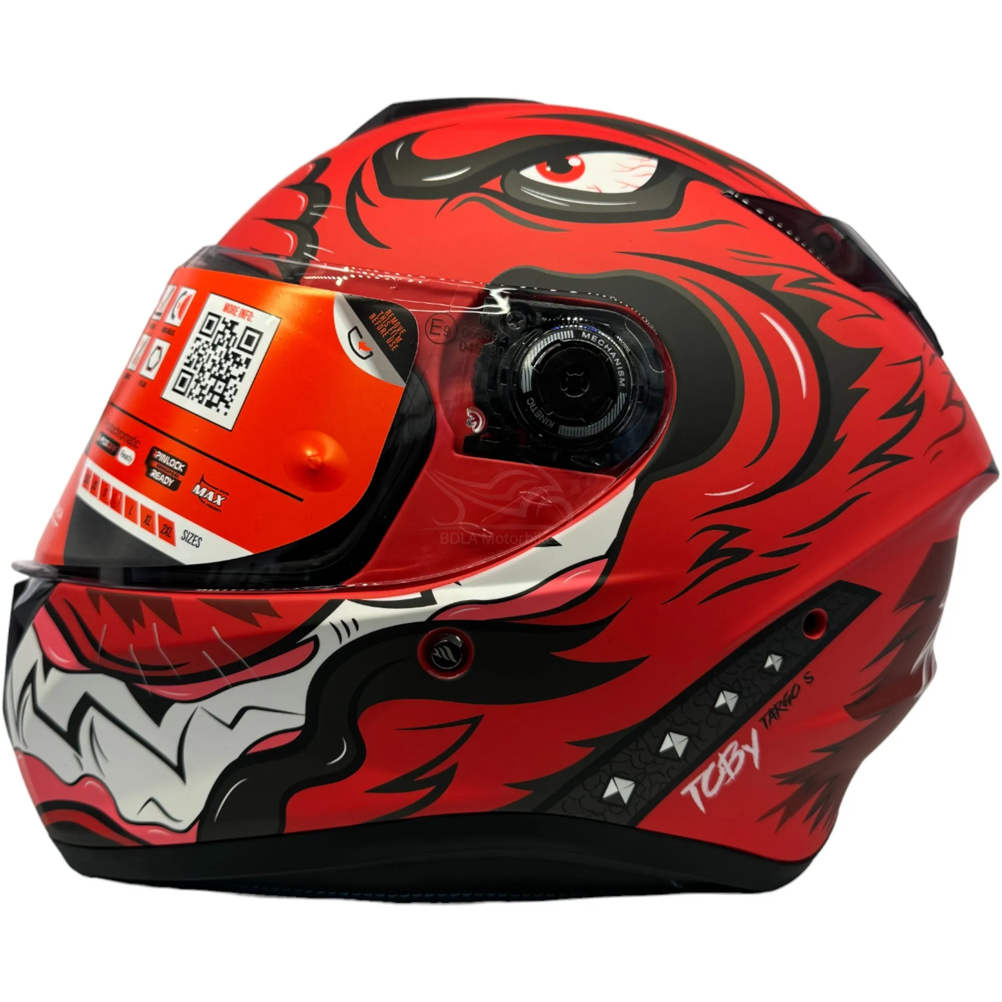 MT Targo S Toby Helmet - Red