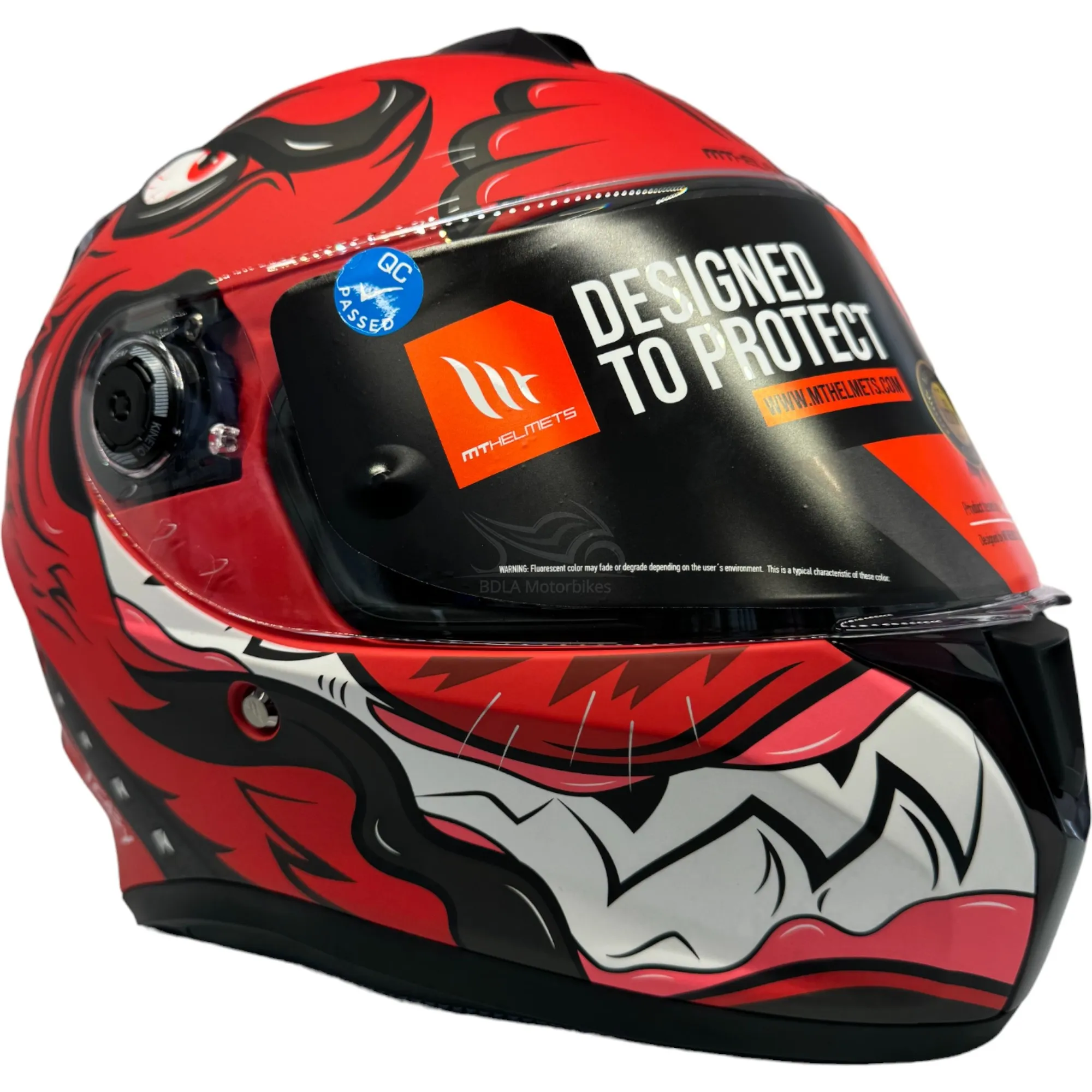 MT Targo S Toby Helmet - Red