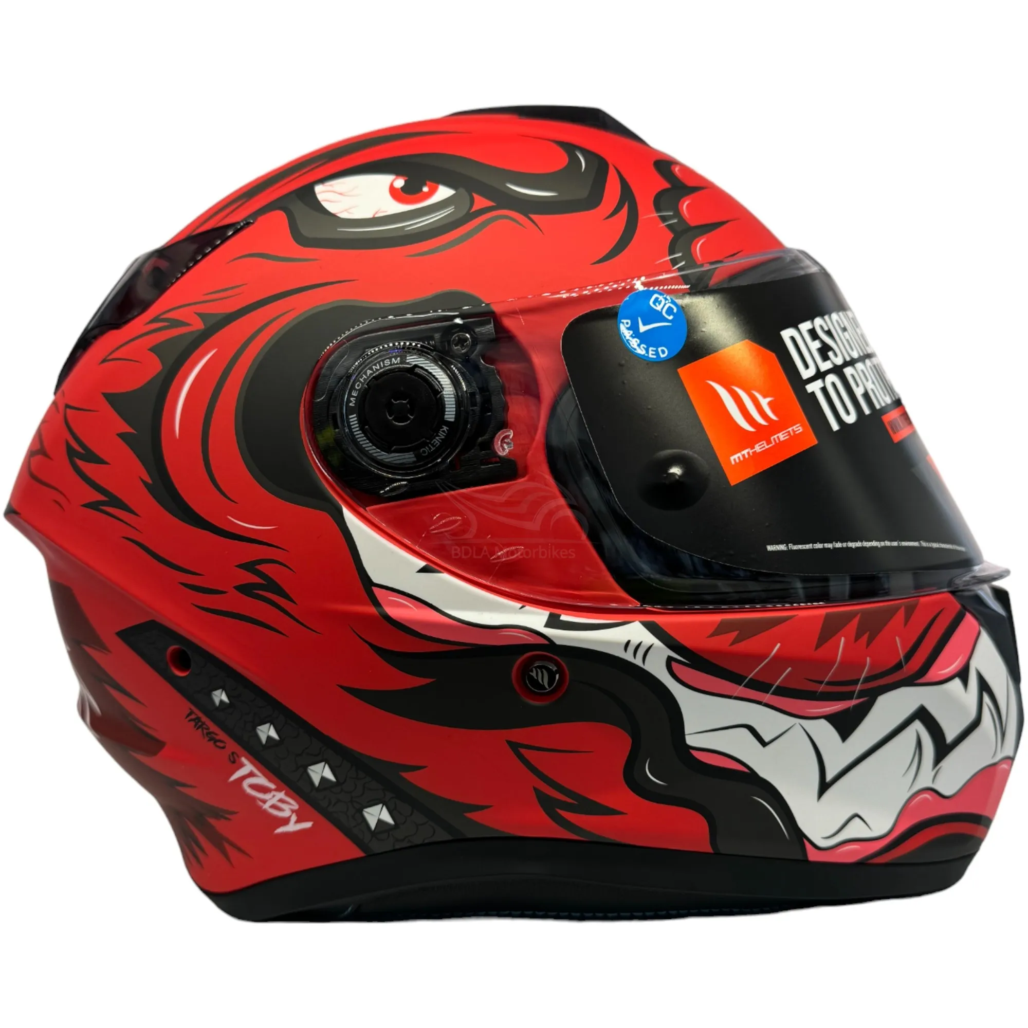 MT Targo S Toby Helmet - Red