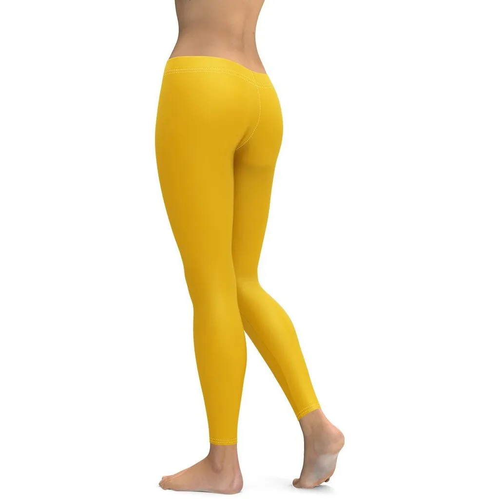 Mustard Yellow Leggings