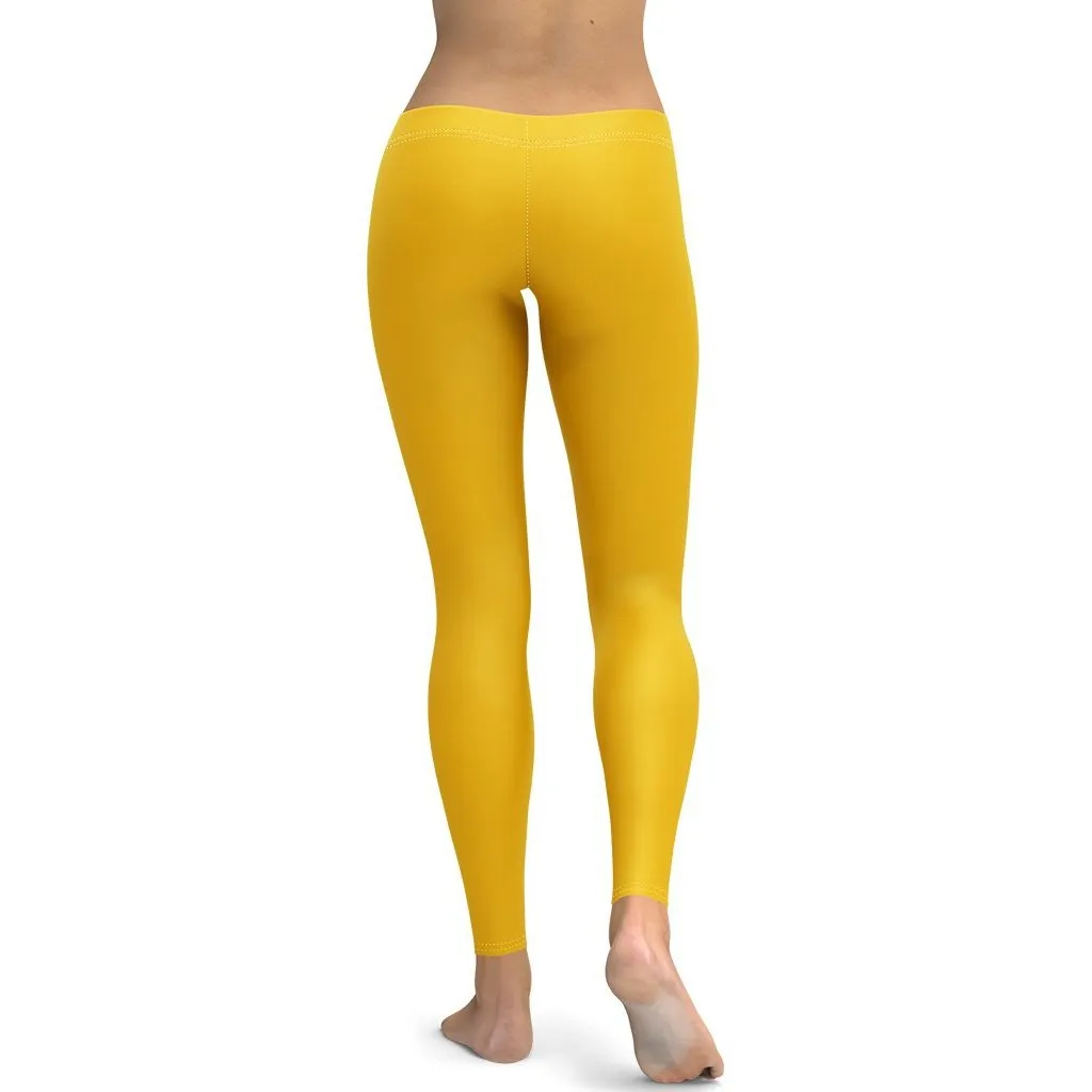 Mustard Yellow Leggings