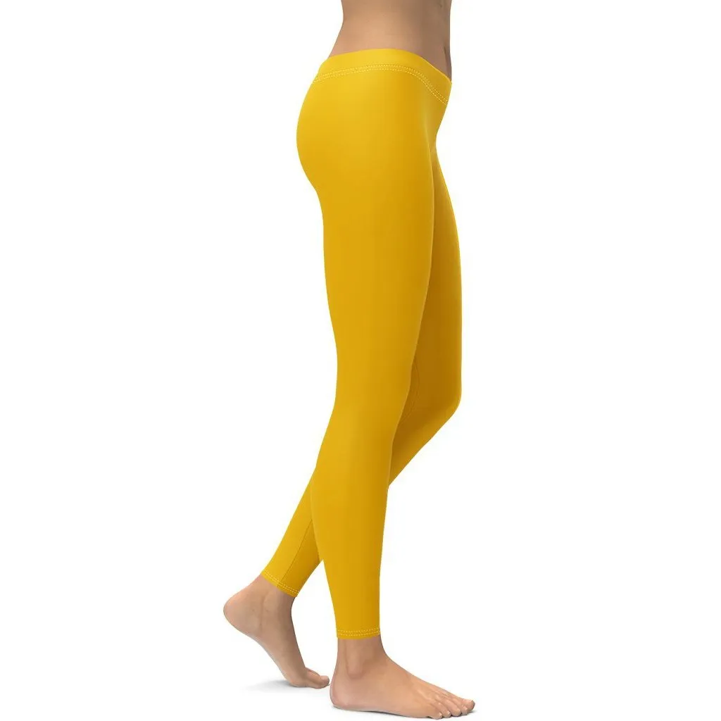 Mustard Yellow Leggings