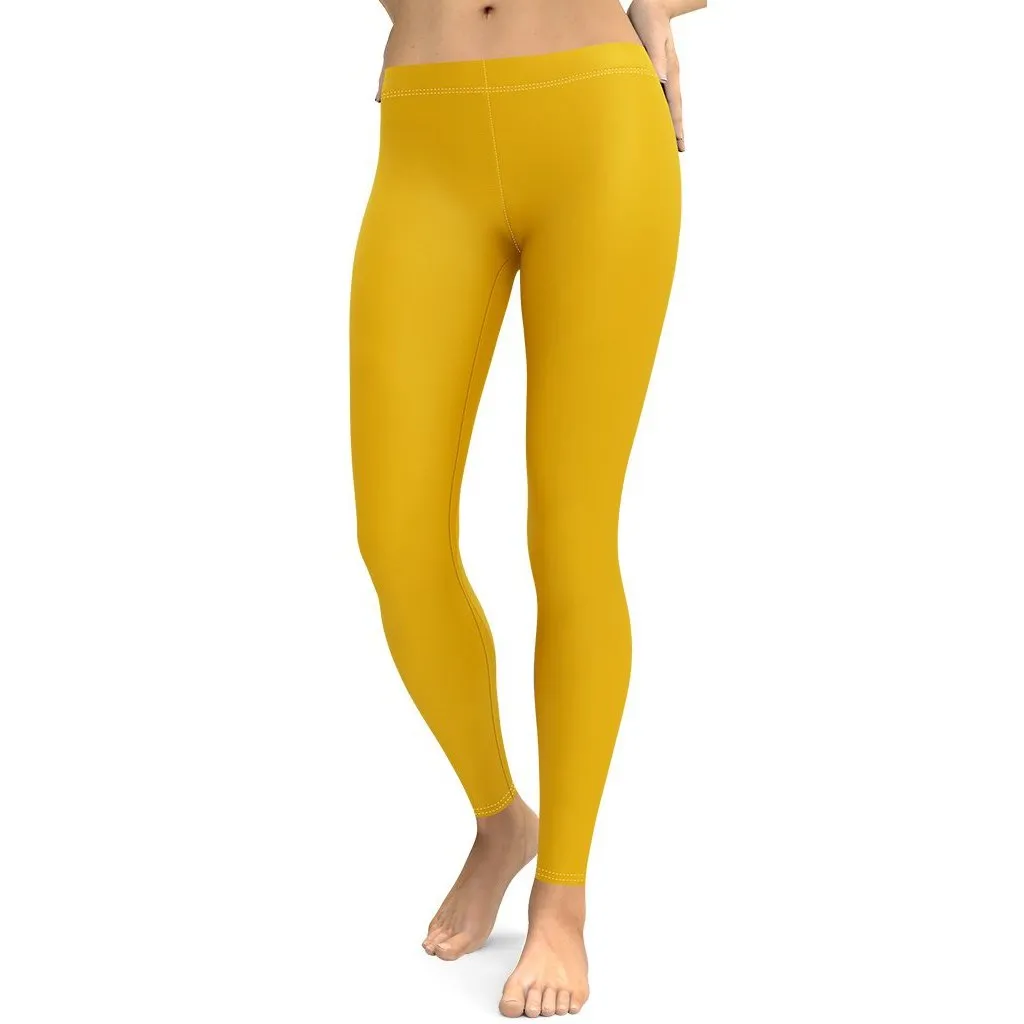 Mustard Yellow Leggings