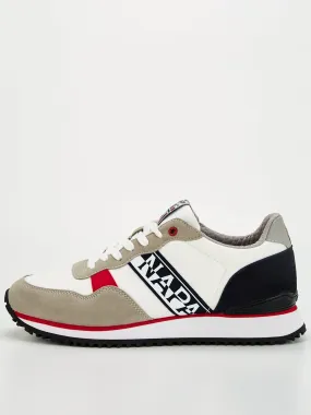 NAPAPIJRI Mens Cosmos Trainers - White/navy