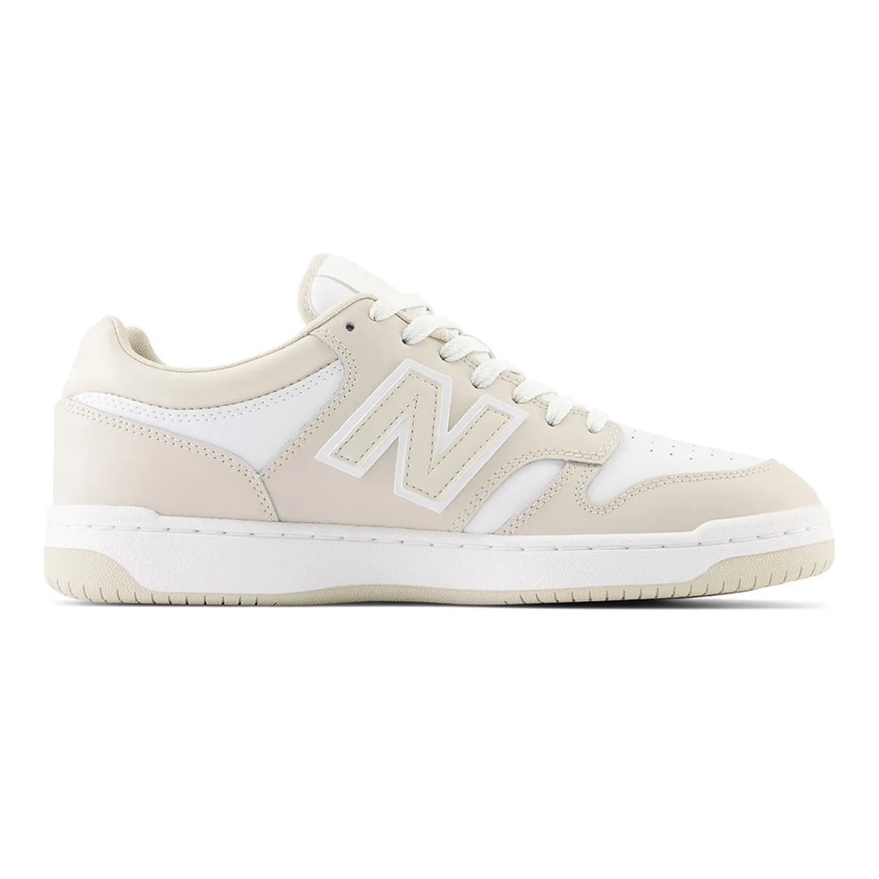 New Balance 480 - Timberwolf / White