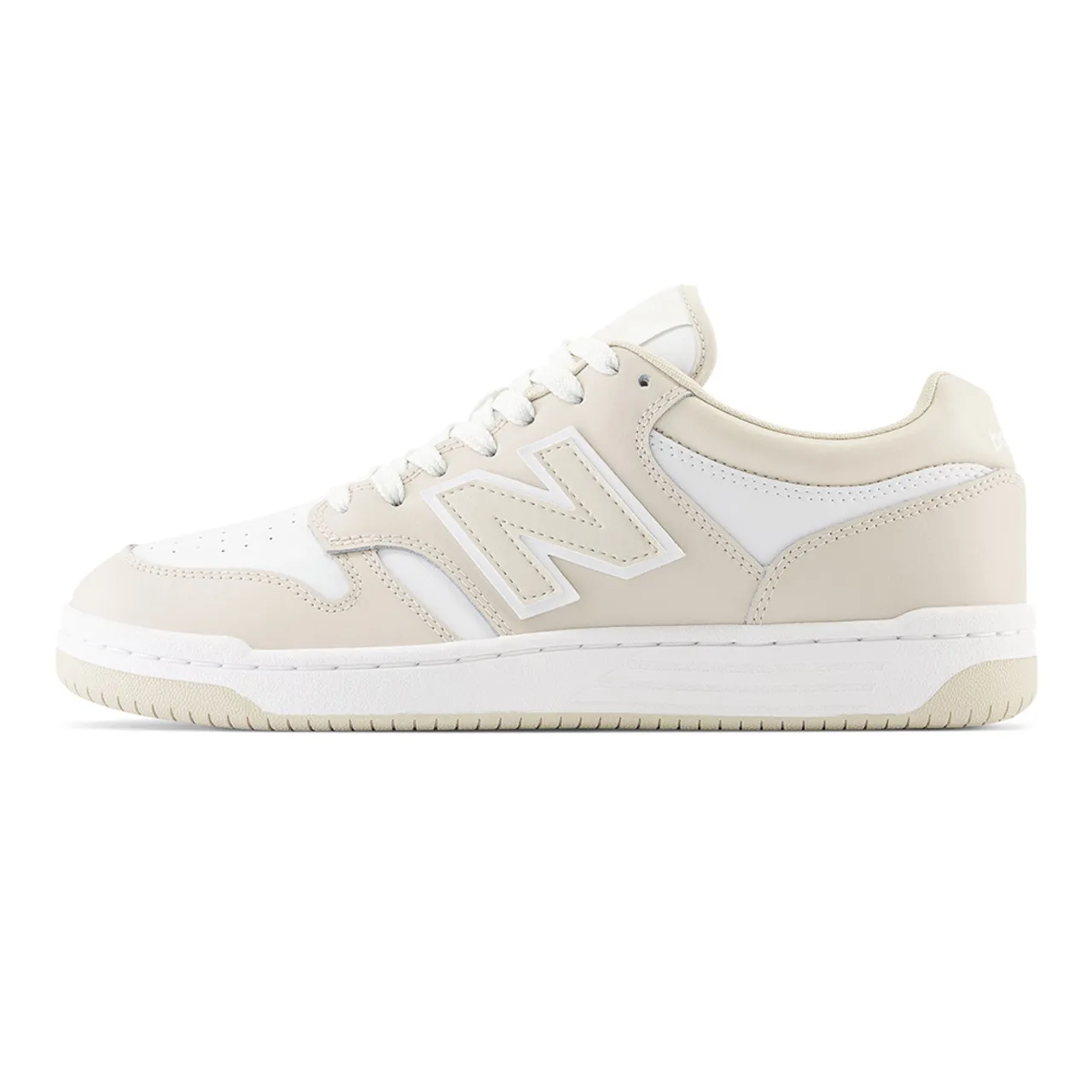 New Balance 480 - Timberwolf / White