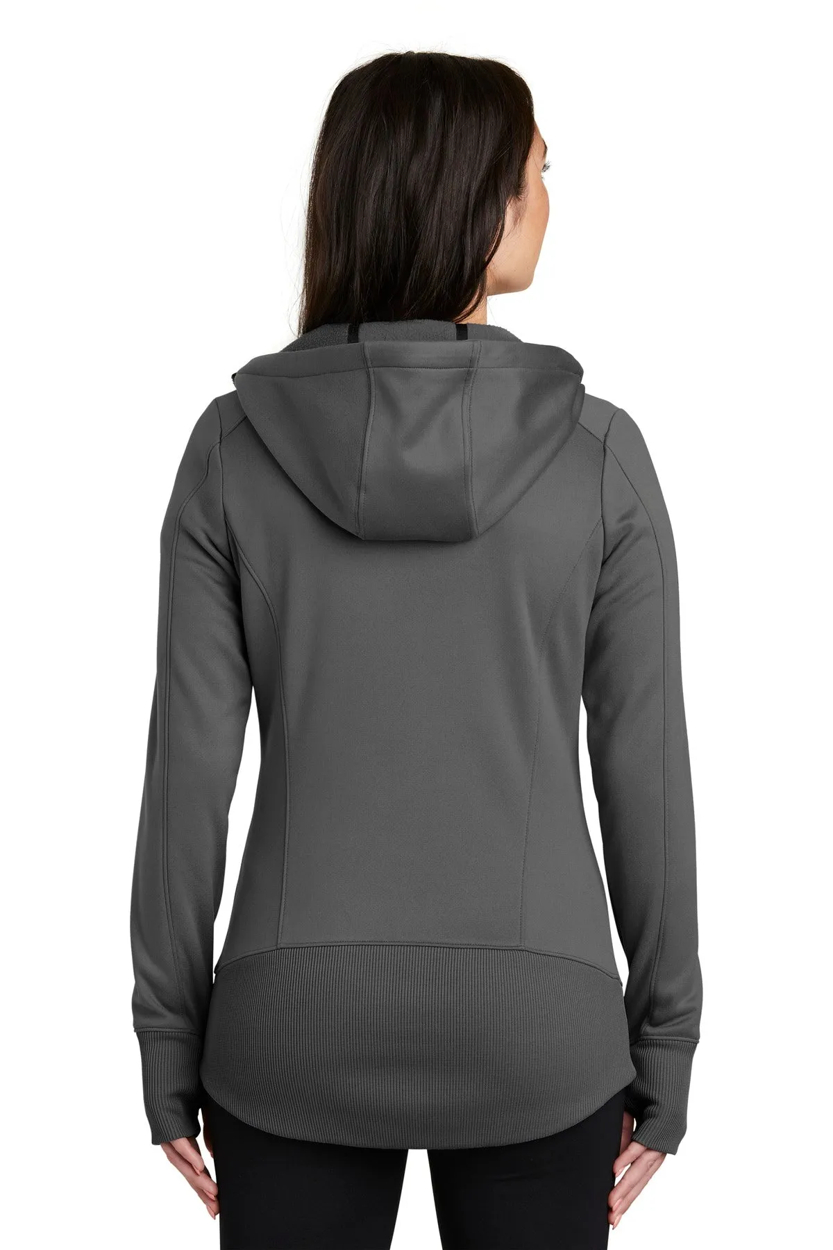 New Era Women's Venue Fleece Full-Zip Hoodie. LNEA522