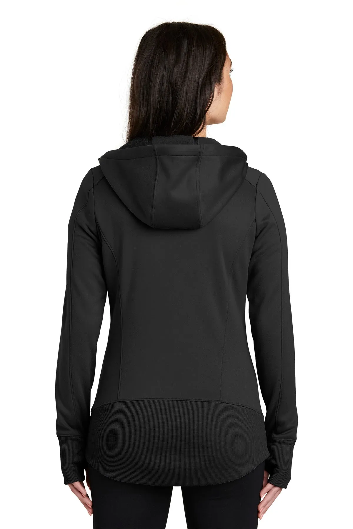 New Era Women's Venue Fleece Full-Zip Hoodie. LNEA522