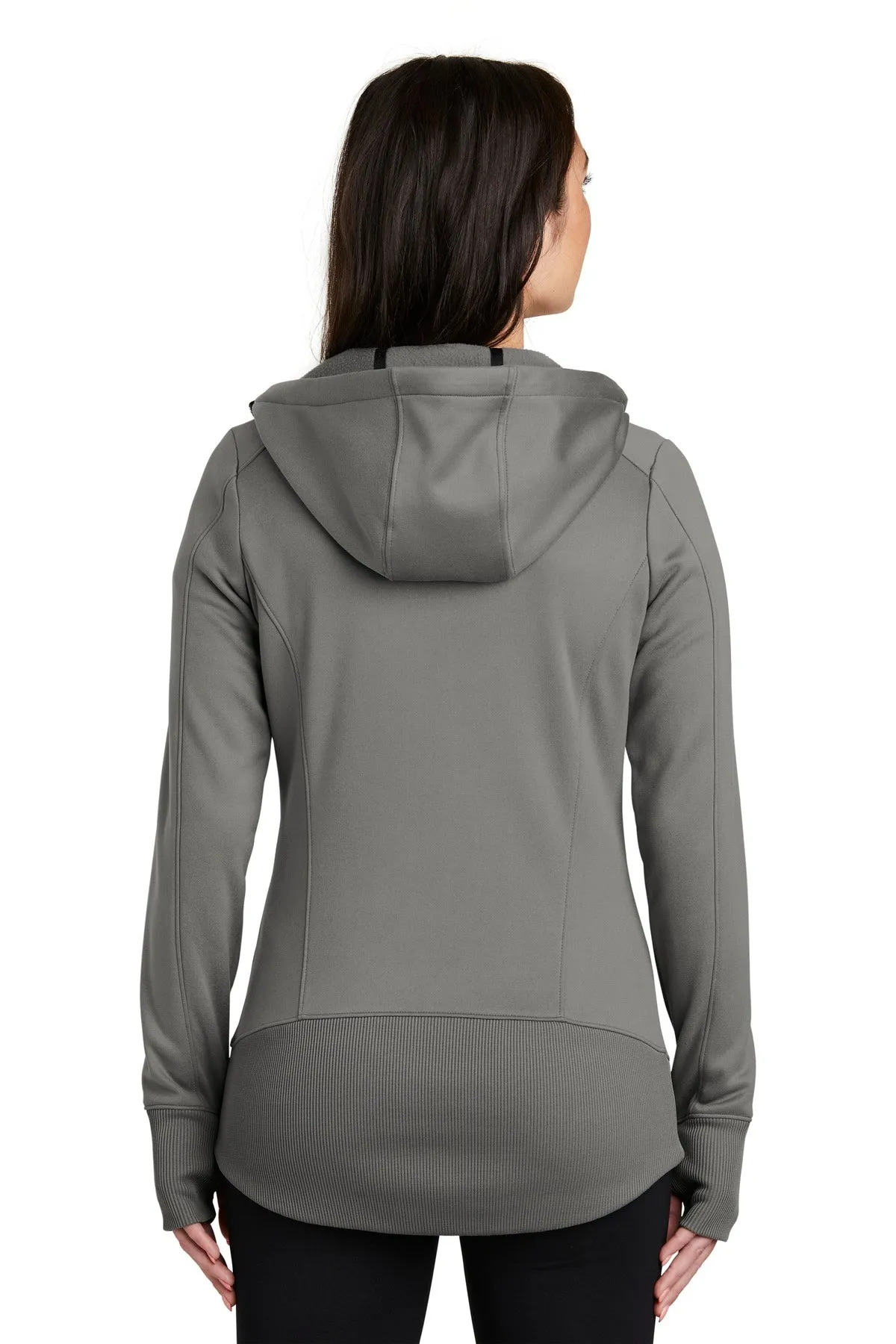 New Era Women's Venue Fleece Full-Zip Hoodie. LNEA522