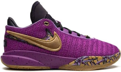 Nike Kids Lebron 20 sneakers Purple