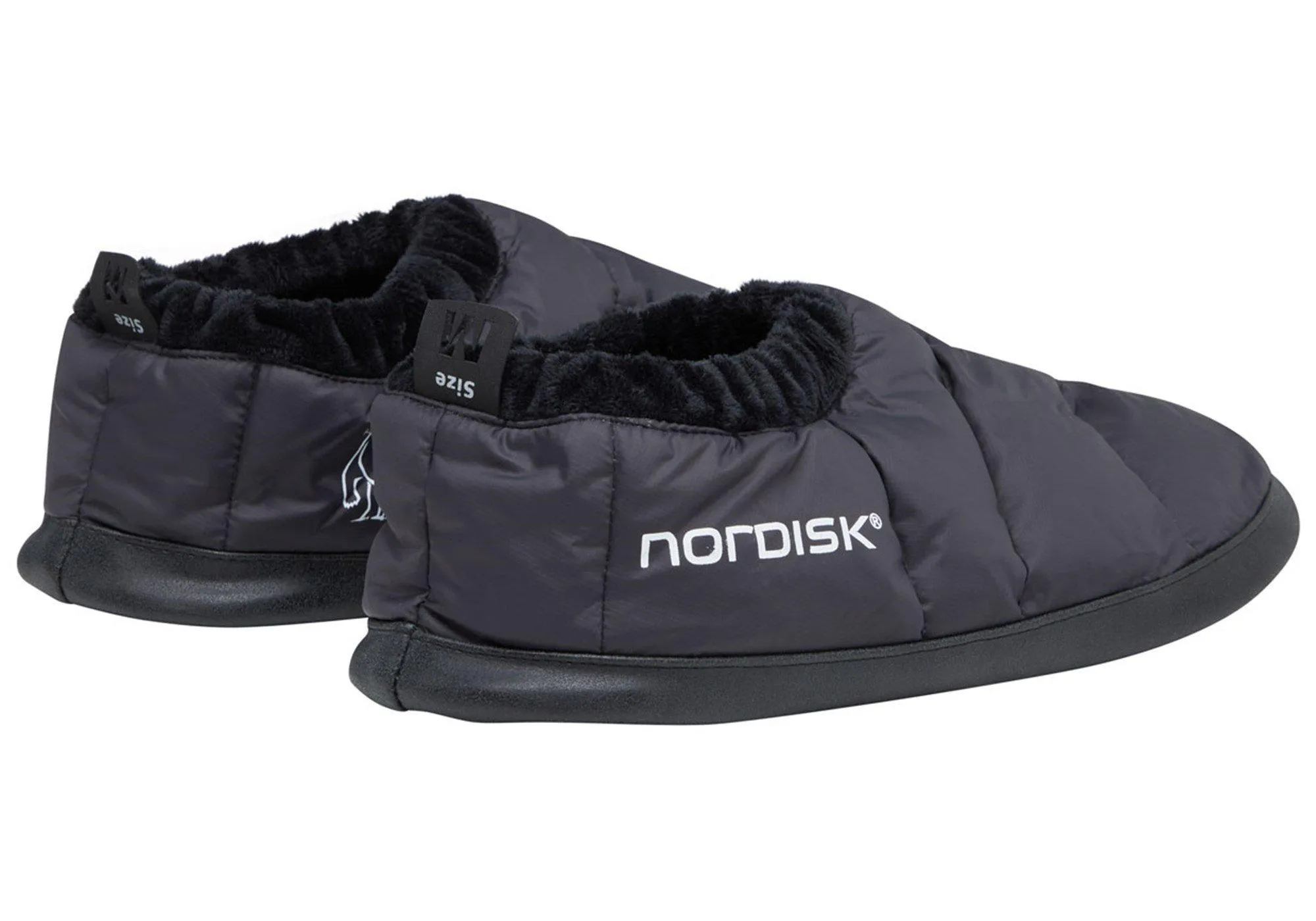 Nordisk Unisex Mos Down Slipper - Black | George Fisher